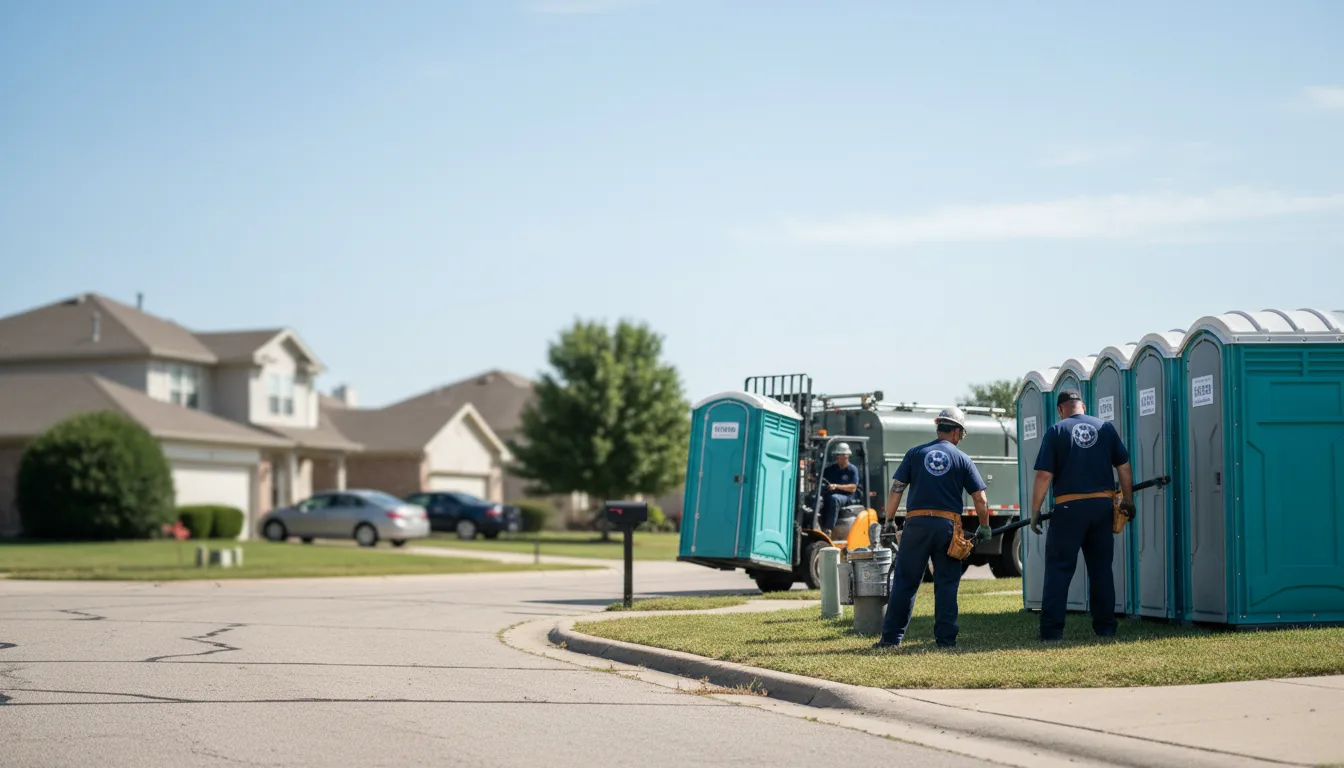 Porta Potty Rental in Camden, MI near me